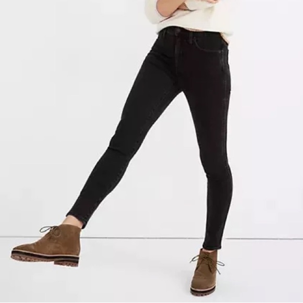 Madewell Black High Rise Jeans